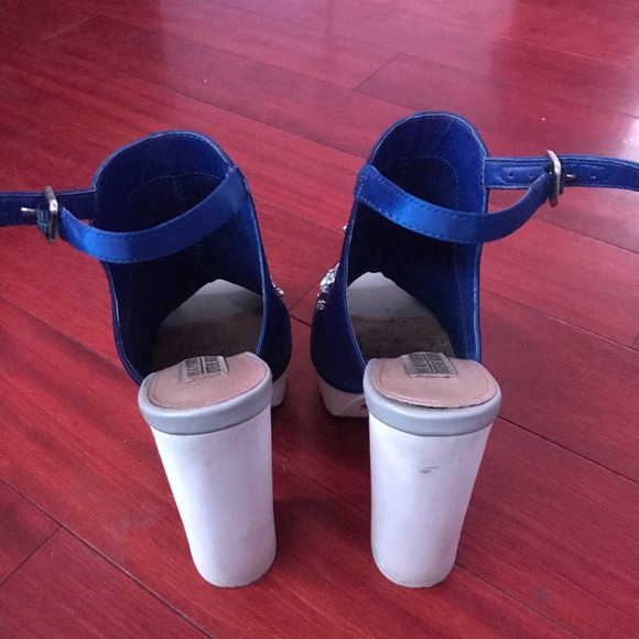 Steve Madden and Iggy Azalea blue Heels - Picture 4 of 6